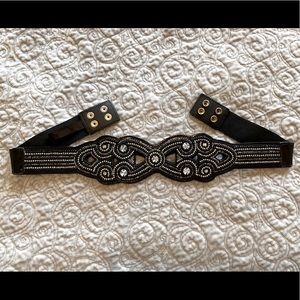 WHBM Jeweled Elastic Belt - Small